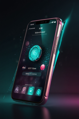 Smartphone con app casino Pistolo